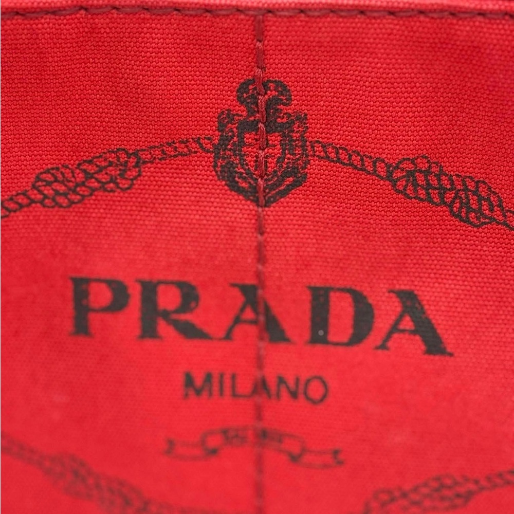 Authentic Red Prada Canapa - Picture 7 of 16